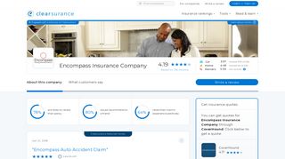 Encompass Insurance Company Reviews & Ratings 2019 ...