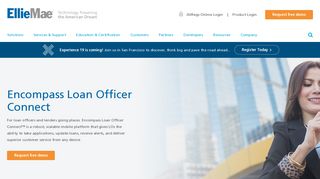 Encompass Loan Officer Connect | Ellie Mae