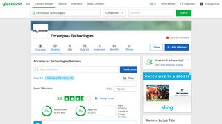 Encompass Technologies Reviews | Glassdoor