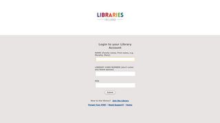 Login to your Library account - Libraries Ireland - Innovative Interfaces