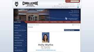 Encore - Challenge School - Cherry Creek School District