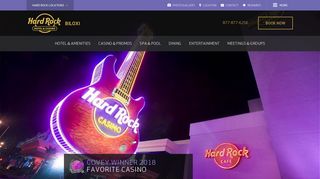 Hard Rock Hotel and Casino Biloxi - Resort Casinos in Biloxi, MS