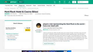 Review of Hard Rock Hotel & Casino Biloxi, Biloxi, MS - TripAdvisor