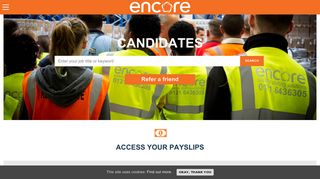 Candidates - Encore Personnel