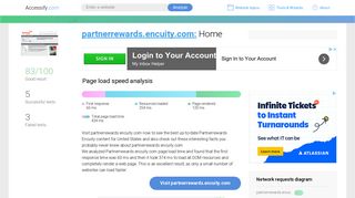 Access partnerrewards.encuity.com. Home