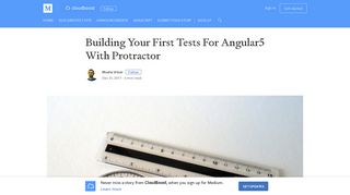 Building Your First Tests For Angular5 With Protractor - CloudBoost