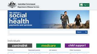 Australian Government Department of Human Services