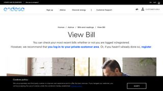 View Bill | Endesa clientes