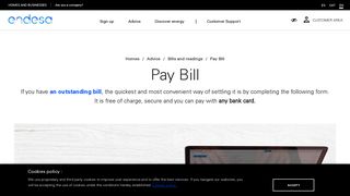 Pay Bill - Endesa