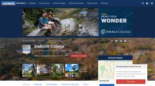 Endicott College - Profile, Rankings and Data | US News Best Colleges