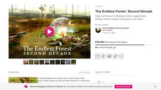 The Endless Forest: Second Decade | Indiegogo