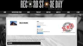 Endless Horizons - Store | RECORD STORE DAY