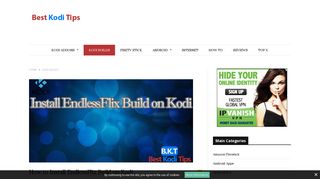 How to Install EndlessFlix Build on Kodi 17 Krypton - BestKodiTips