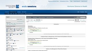 endo sessions - Endocrine Society