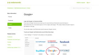 Google+ – Endomondo