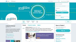 endpoint Clinical (@endpoint_IRT) | Twitter