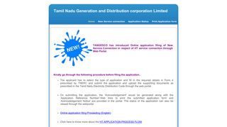 Tamil Nadu Generation and Distribution corporation Limited - TNEB