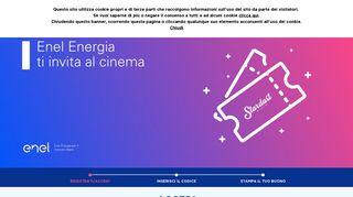 Al cinema con Enel Energia