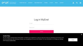 Log in MyEnel - Enel Energia