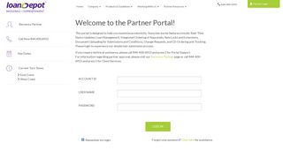 Partner Portal Login