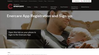 Enercare App Registration and Sign-up | Enercare