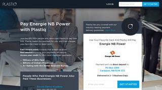 Pay Energie NB Power with Plastiq