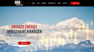 JOG Capital: Private Energy Investment Manager