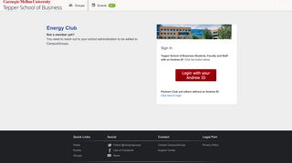 Login - Student Clubs | Energy Club - CampusGroups