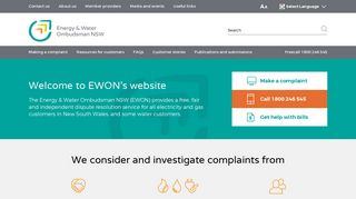 Energy & Water Ombudsman NSW (EWON)