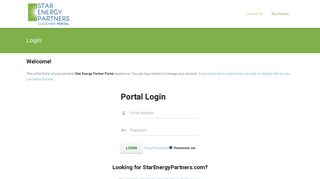 Login | Star Energy Partners