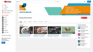 Energy Safe Victoria - YouTube