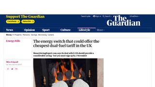 The energy switch that could offer the cheapest dual-fuel tariff in the ...