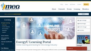 EnergyU Learning - MEA Energy Association