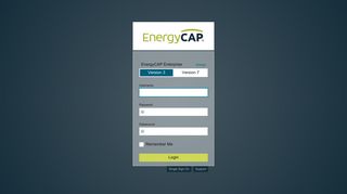 EnergyCAP Login