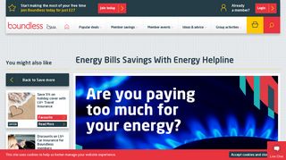Cheaper Bills with Energy Helpline UK | Boundless by CSMA
