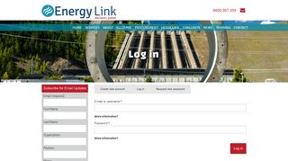 Log in | Energy Link