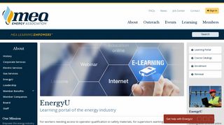 EnergyU: natural gas and electric training – MEA