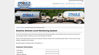 Enertrac Remote Level Monitoring System - Home Heating Oil ...