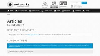 Connectivity - eNetworks