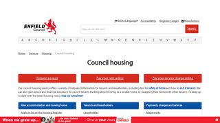 Council housing · Enfield Council