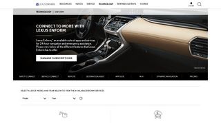 Lexus Enform | Lexus Drivers