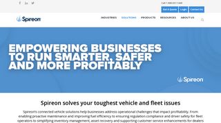 Spireon Solutions - GPS Fleet and Vehicle Tracking and Management