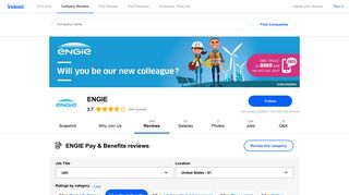 Working at ENGIE: Employee Reviews about Pay & Benefits | Indeed ...