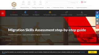 For Migrants | Migration Skills Assessment Guide | Engineers Australia