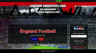England Supporters | Welcome - Home