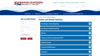 Online & Mobile Banking - Englewood Bank & Trust