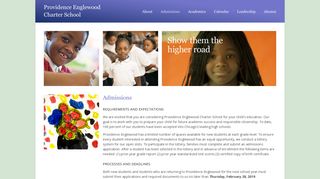 Providence Englewood Charter School / Admissions