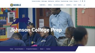 Johnson College Prep | Noble Network of Charter Schools