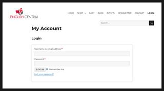 My Account – English Central