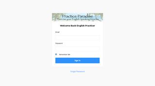 Practice Speaking English